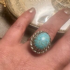 Turquoise Silver Ring